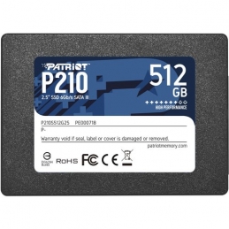 SSD PATRIOT 512GB P210 2.5"...